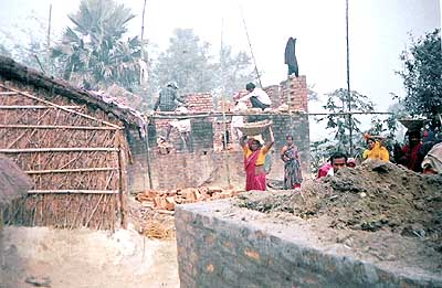 Reconstruction in Bela Village